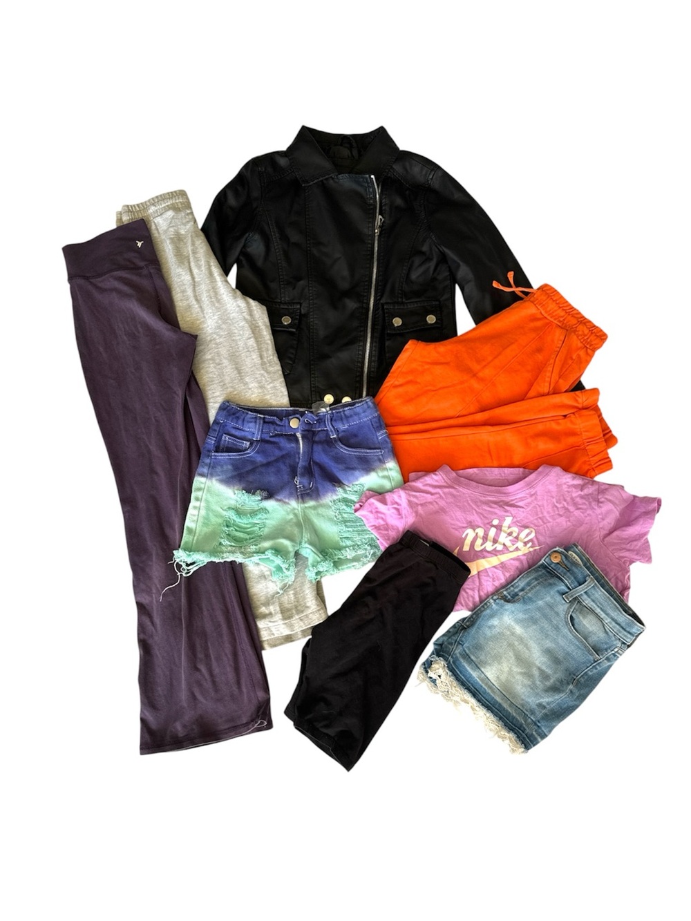 Girls Size 11/12 Clothing Lot – 8 Piece Bundle